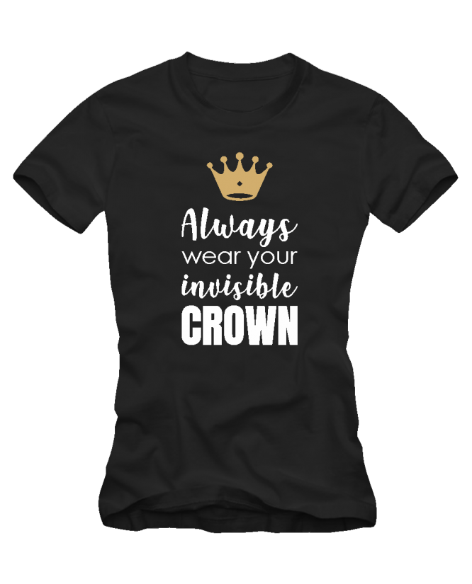 Marškinėliai always wear your crown Marškinėliai always wear your crown